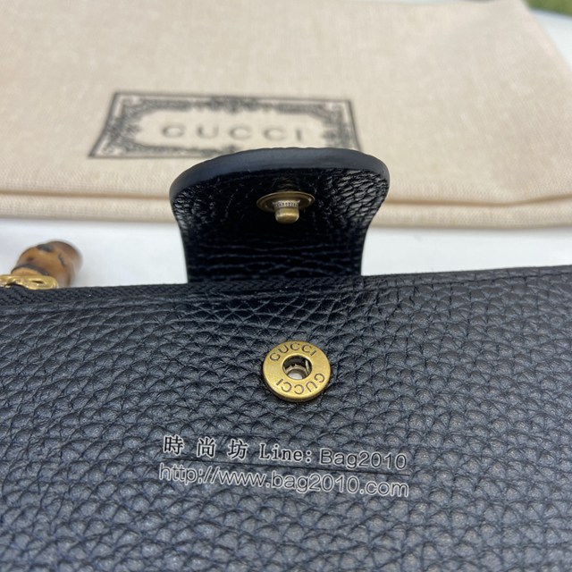 Gucci專櫃古馳最新款Marmont系列錢夾拉鏈中夾錢包 jh2098型號：739498